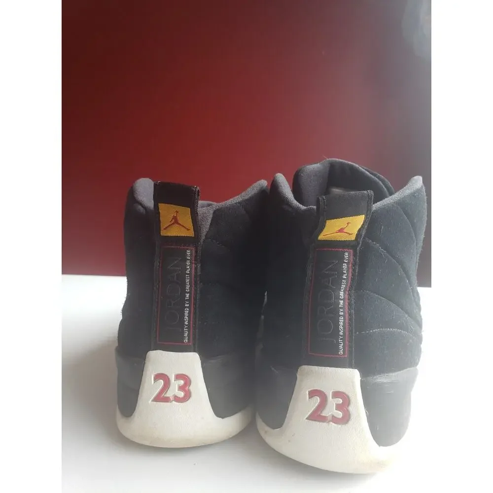 NIKE JORDAN 12 RETRO REVERSE TAXI Shoes Sneakers Size 16 MENS 130690-017 2019